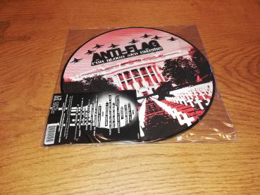 Anti-Flag For Blood and Empire 2006 A-F Records 648469004919 Picture Vinyl US Pressung Mint